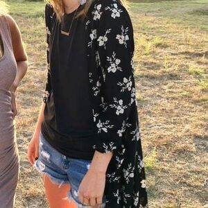 Amuse Society Floral Duster